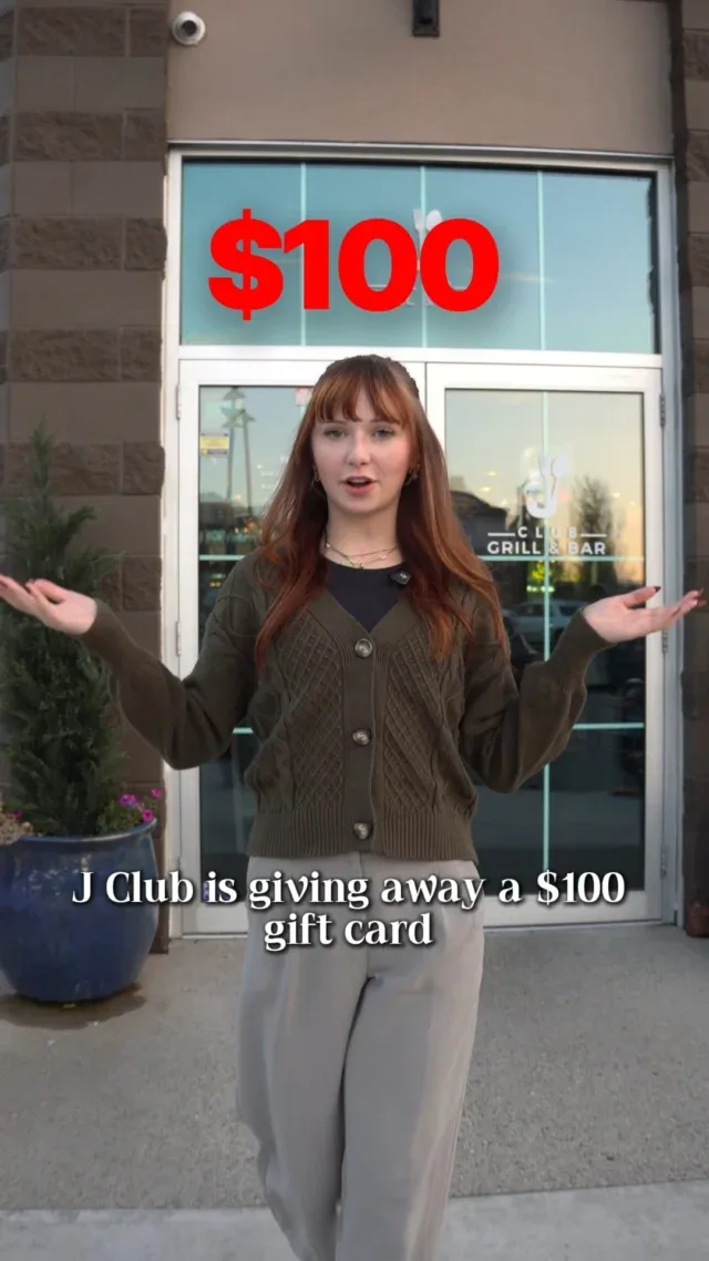 🎉 WIN A $100 J CLUB GIFT CARD! 🎉 Want $100 to spend at J Club? Entering is easy: Follow us Like this post Tag the friend you’d bring with you One lucky winner will get a $100 J Club gift card to enjoy on us. 🍔🍷 Good luck — and start tagging 👇 #calgary #yycnow #yyc #giveaway