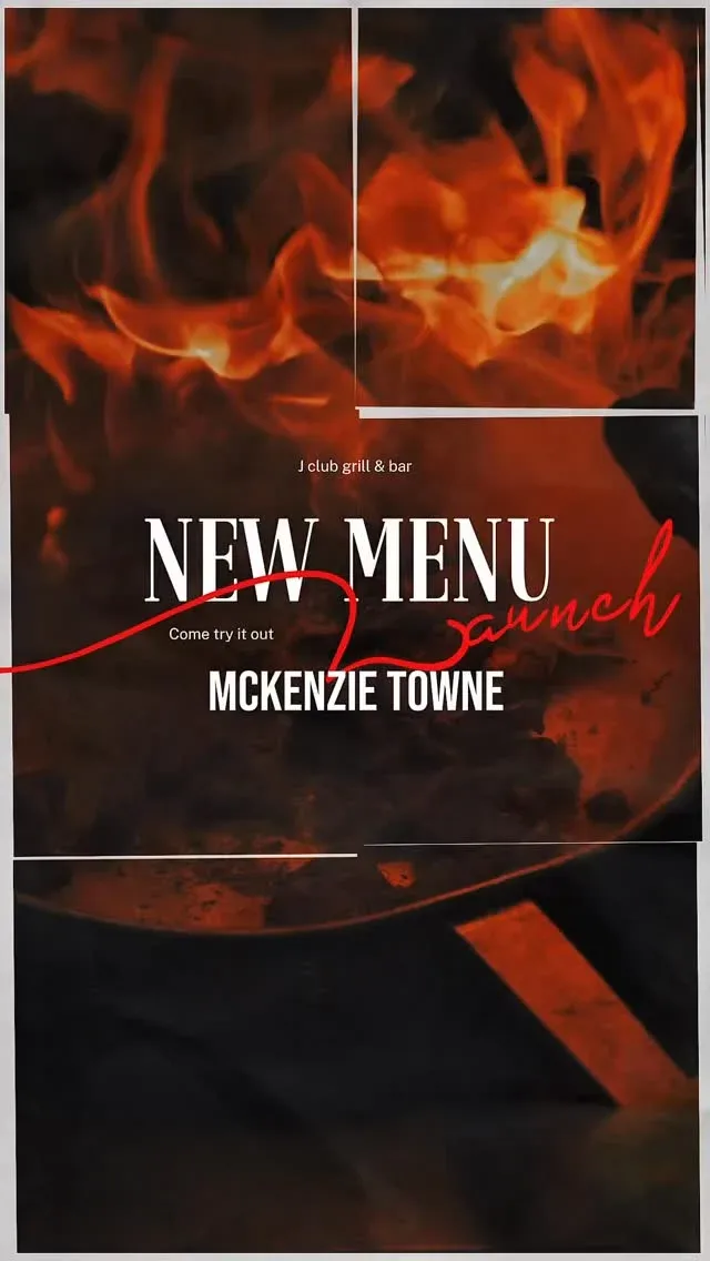 Something NEW is coming! 🔥🍽️ Get ready to experience fresh flavours, exciting dishes, and delicious new favourites! 🤩✨ 🍔 J Club Grill & Bar is launching its BRAND NEW MENU TOMORROW! 🎉 #newmenu #menu #calgary #yycrestaurants #yycnow